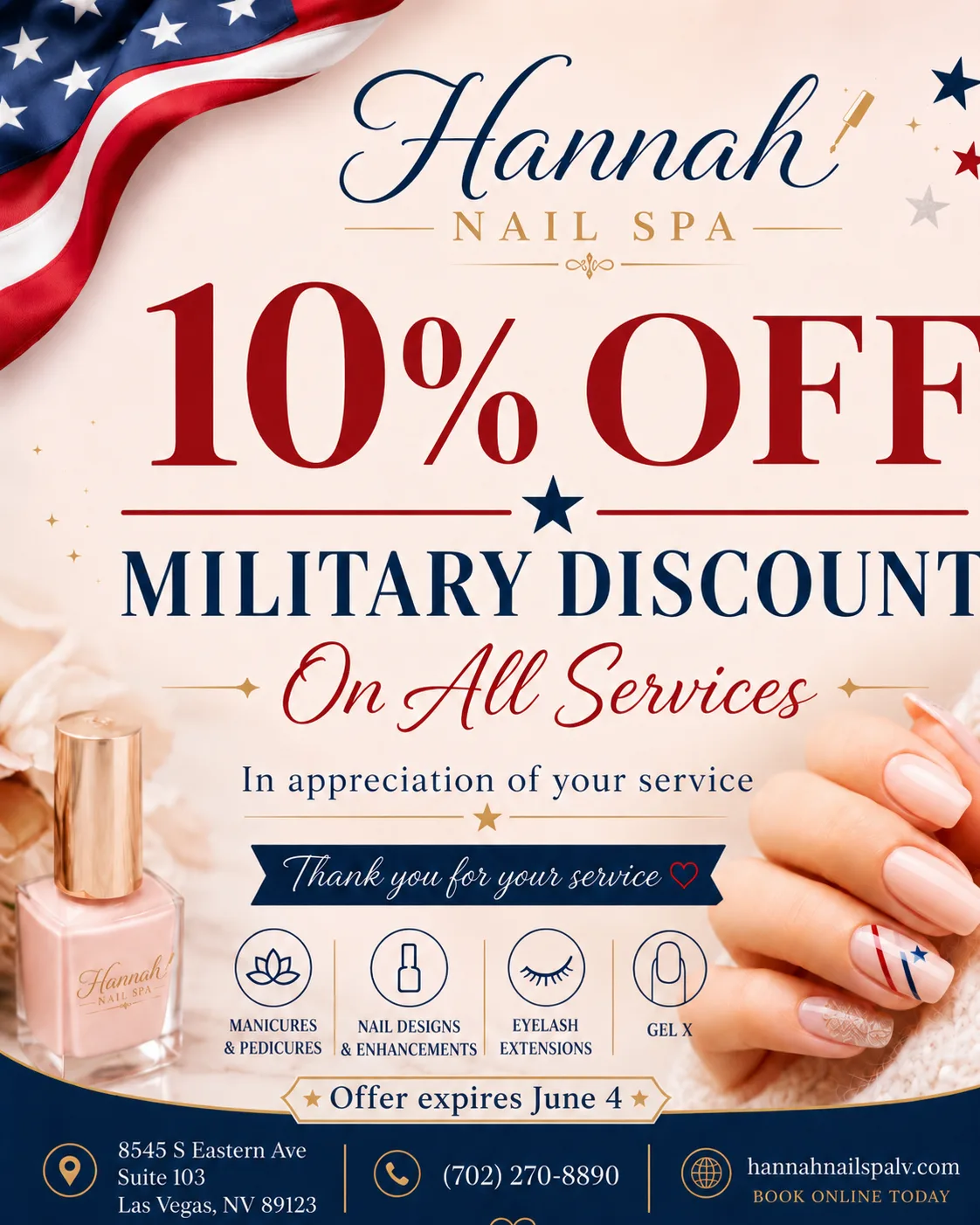military discount